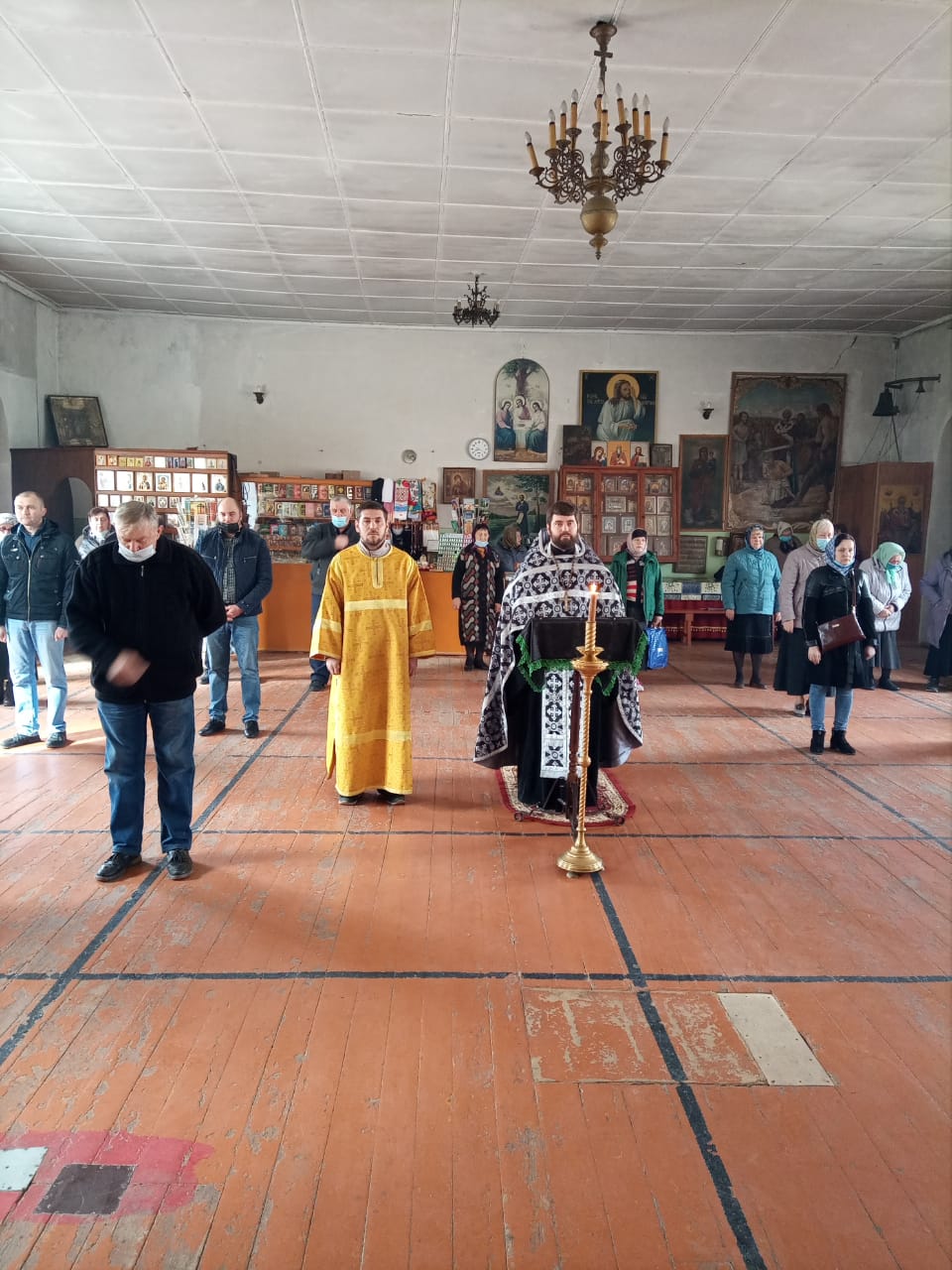 Соборное богослужение в Свято-Пантелеимоновском храме