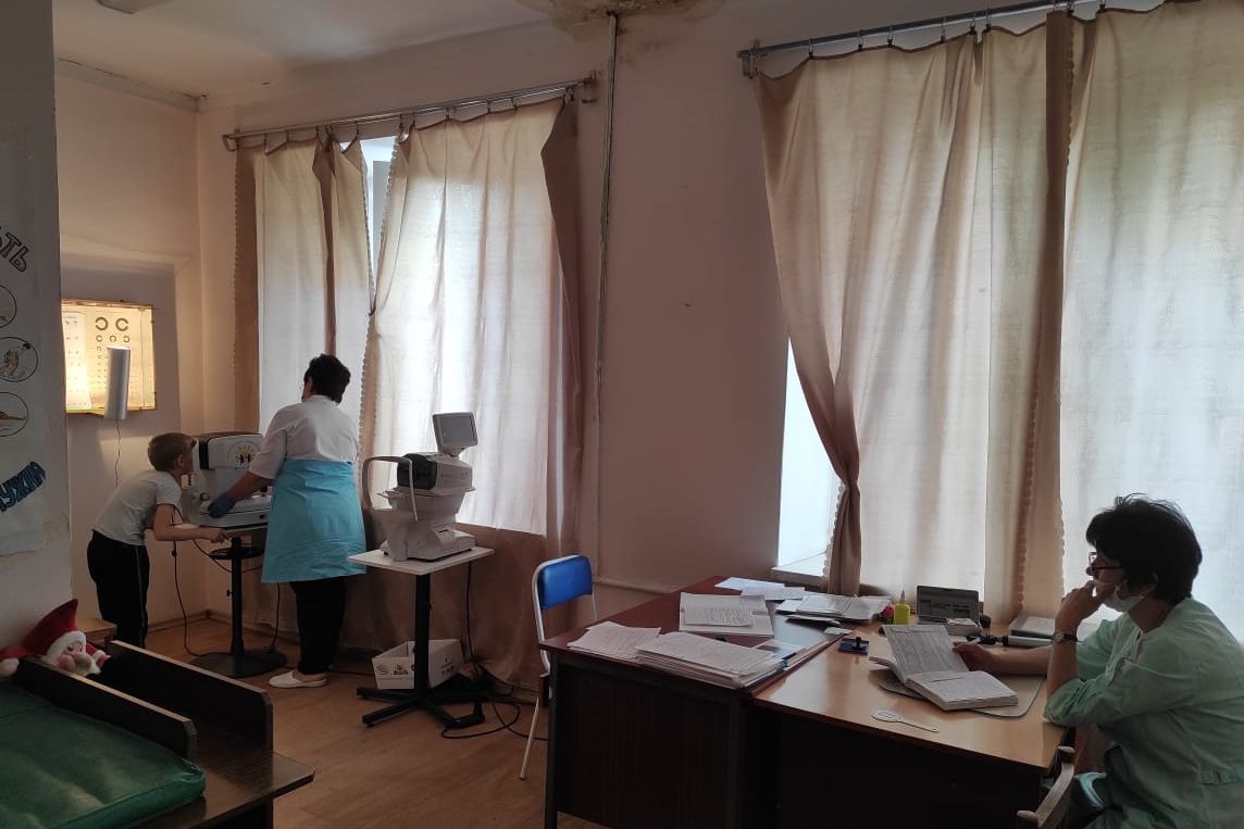 Выделены средства для оснащения офтальмологического кабинета в детской поликлинике г. Миллерово