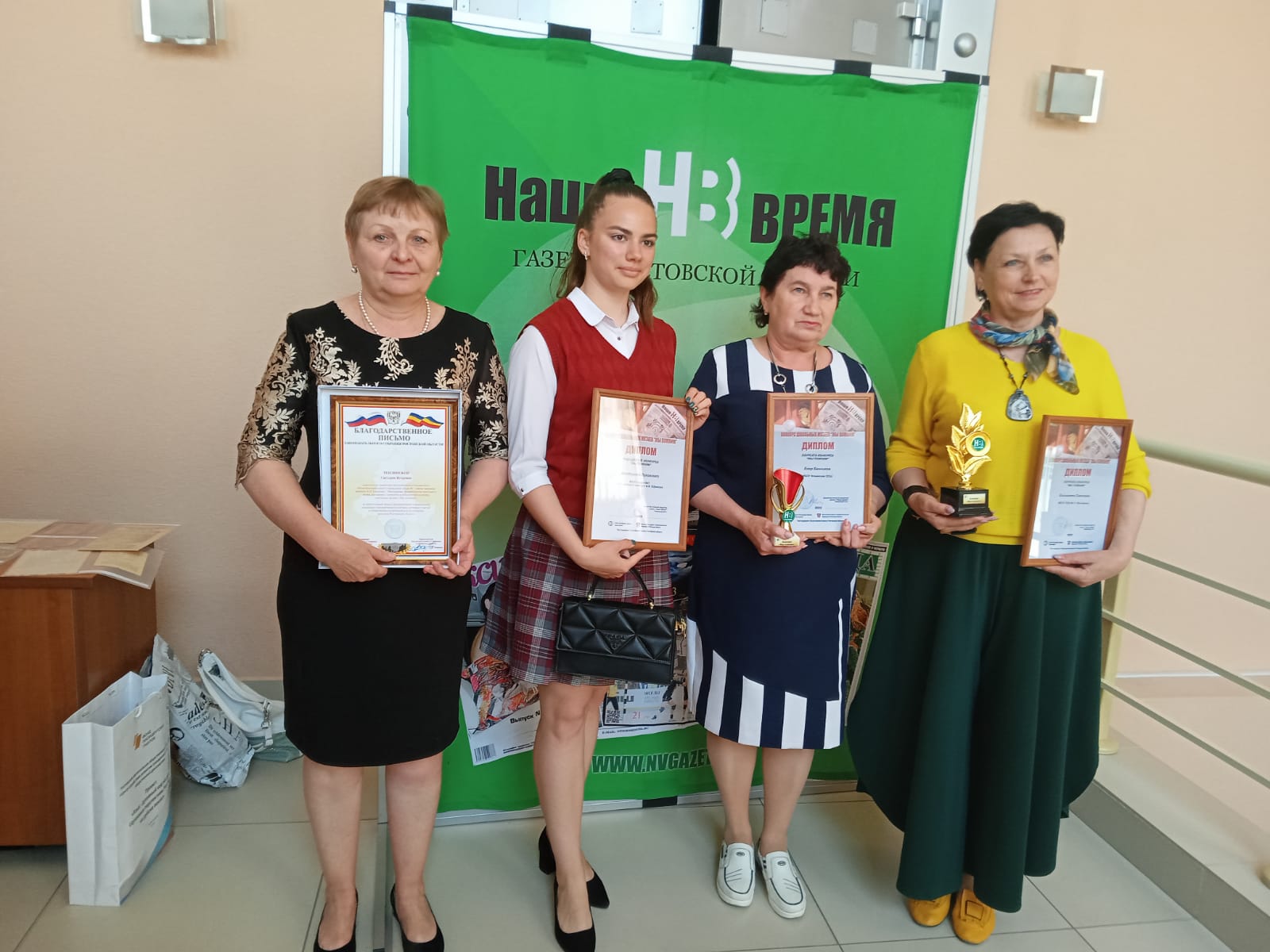 Школьные музеи Миллеровского района стали победителями  областного конкурса газеты «Наше время»